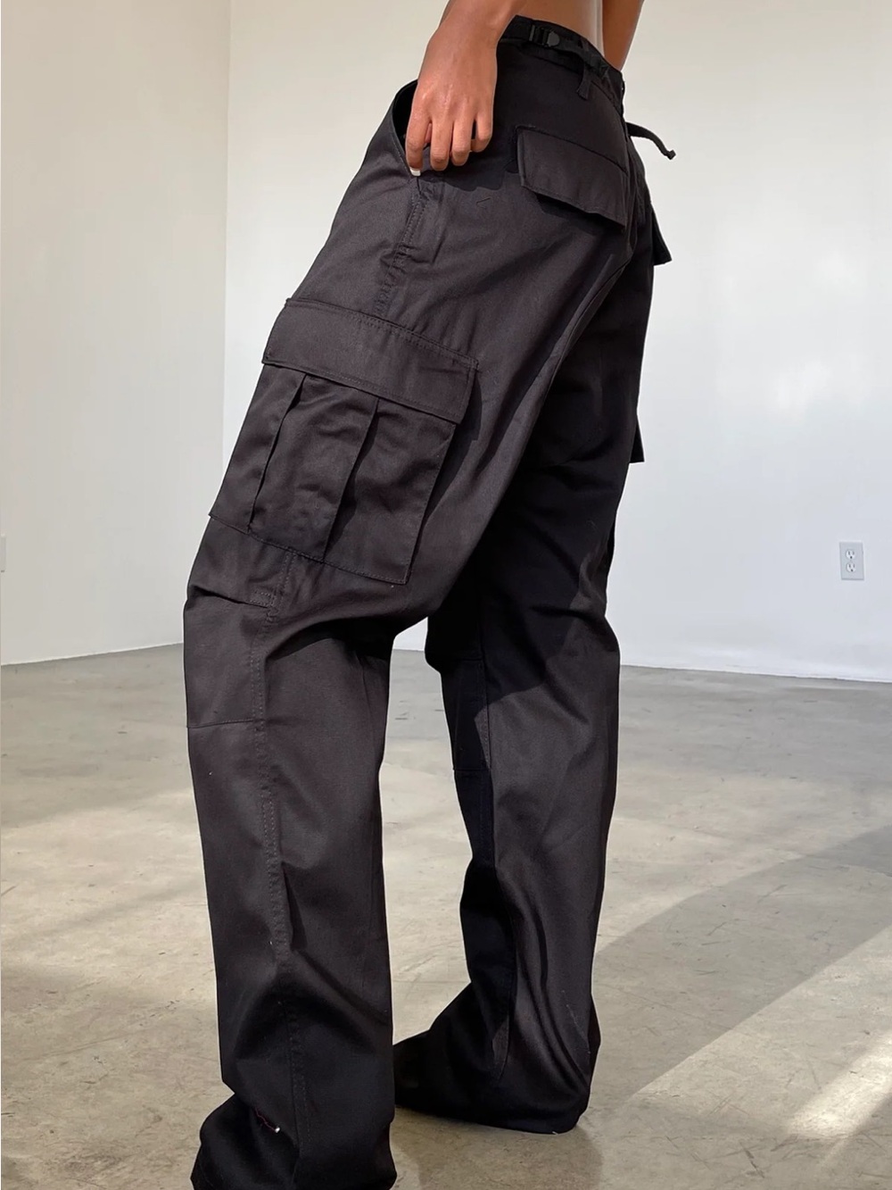 Black Cargo Pants